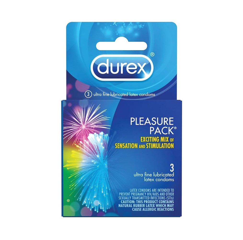 Durex Pleasure Pack (3 Pack)